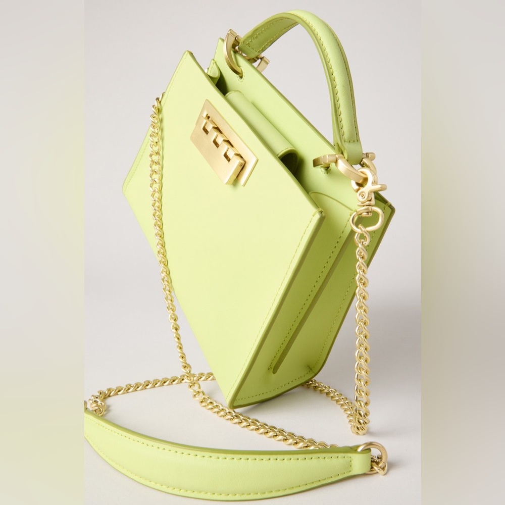 Zac Posen Electric Shoulder Bag with Gold Chain Strap